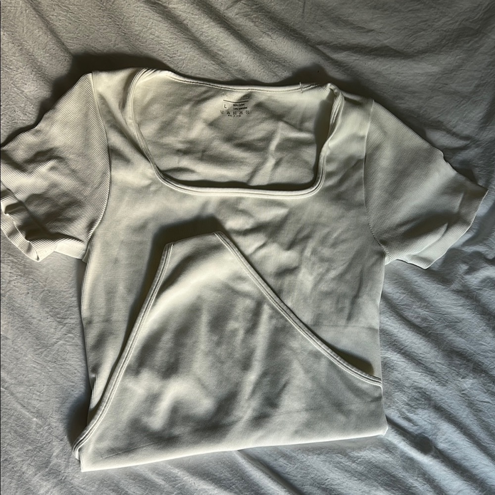 Elegant White Women's Bodysuit